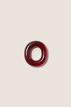 Cranberry Catena Link Napkin Rings Set of 4