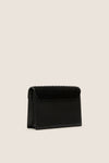 Black Leather Stevie Crossbody