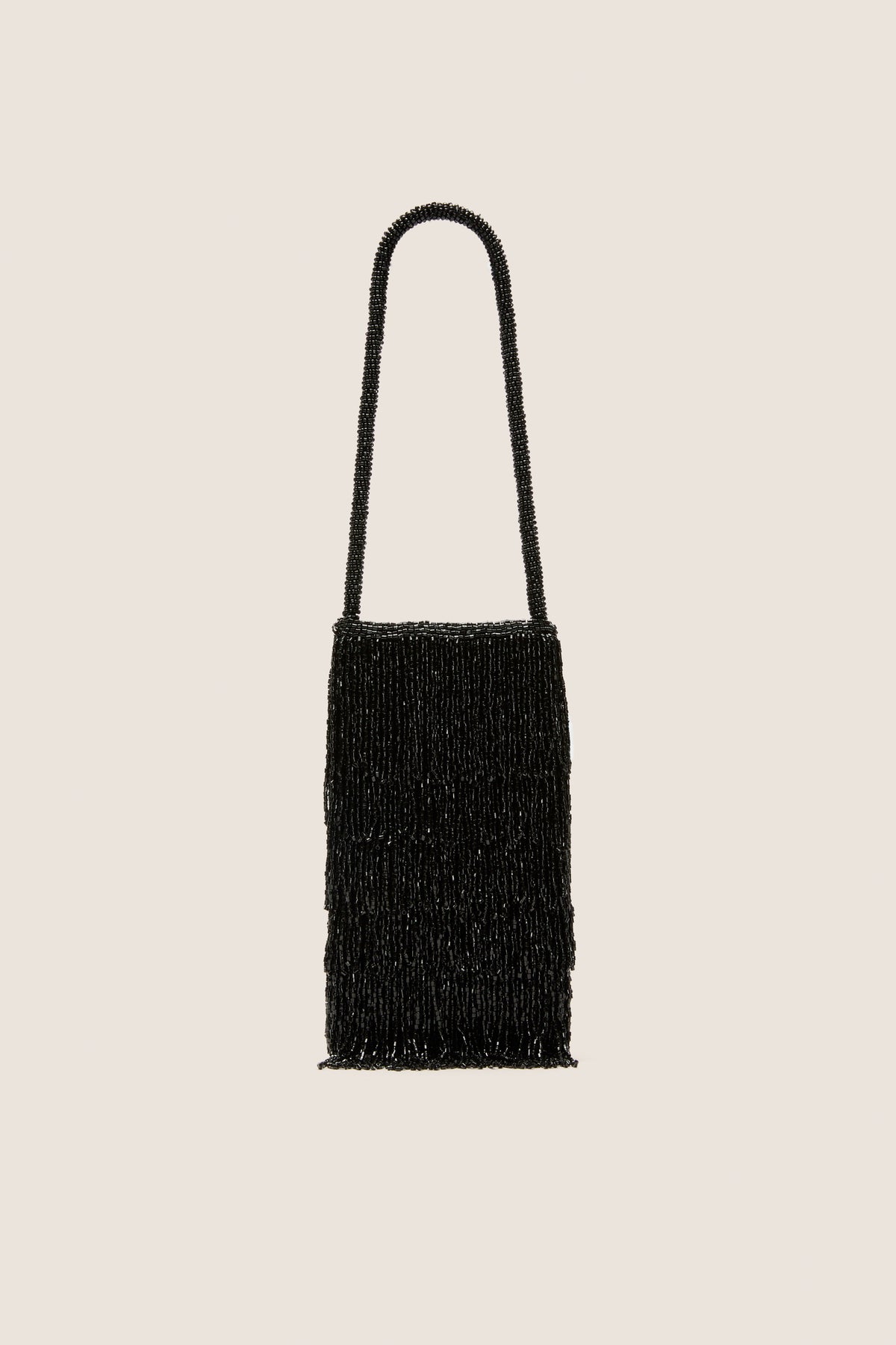 Black Beaded Josephine Mini Bag