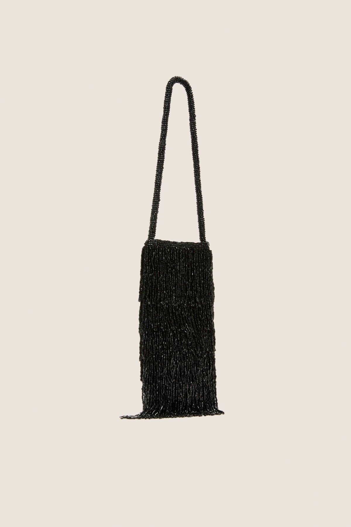 Black Beaded Josephine Mini Bag