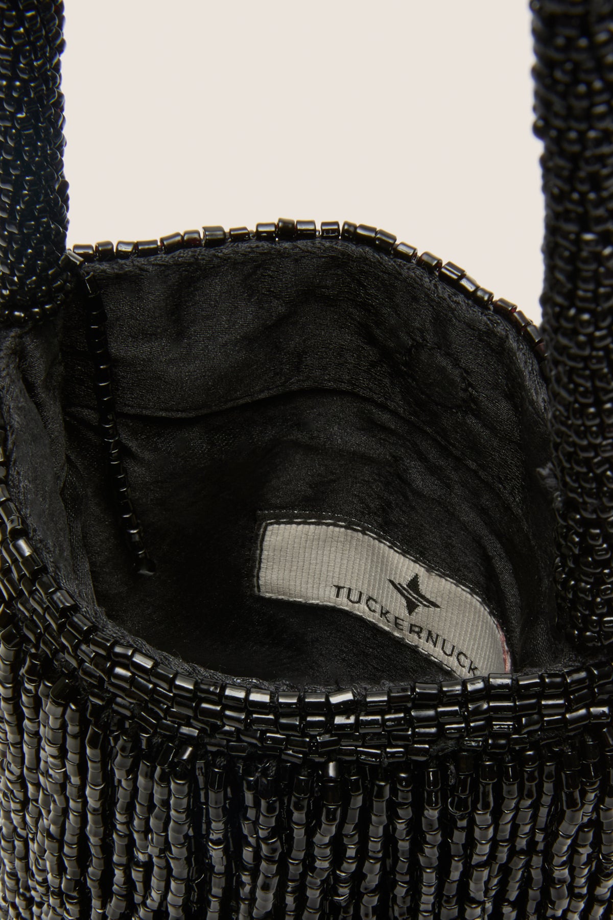 Black Beaded Josephine Mini Bag