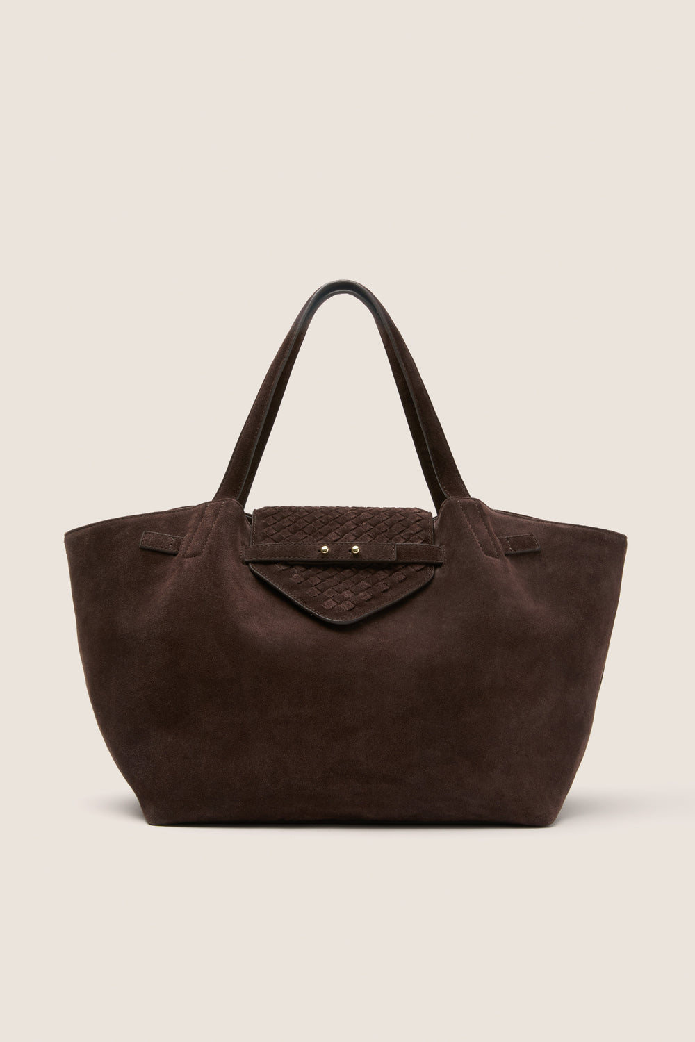 Espresso Suede Blaine Tote