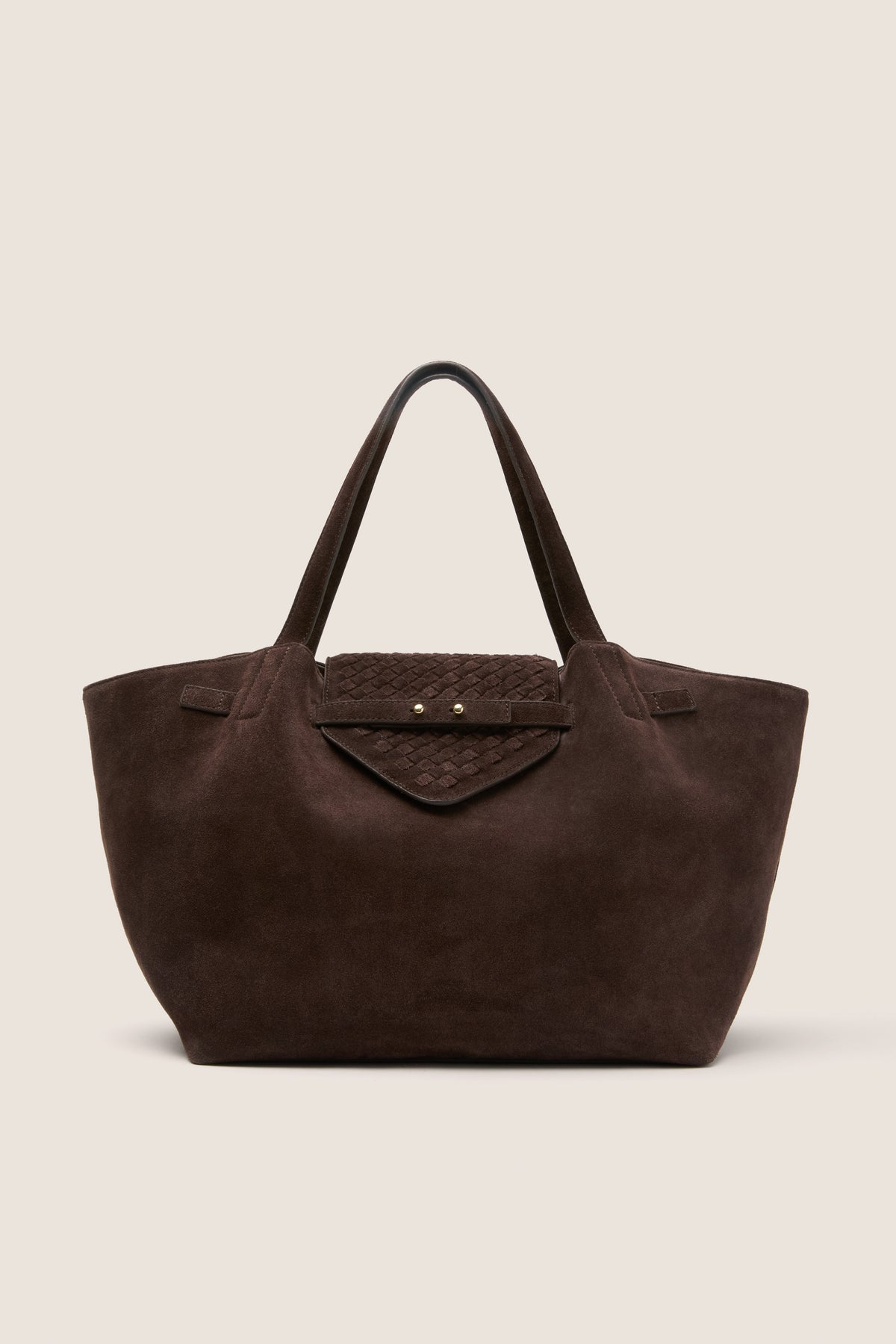 Espresso Suede Blaine Tote