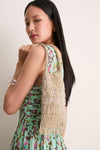 Gold Beaded Josephine Mini Bag