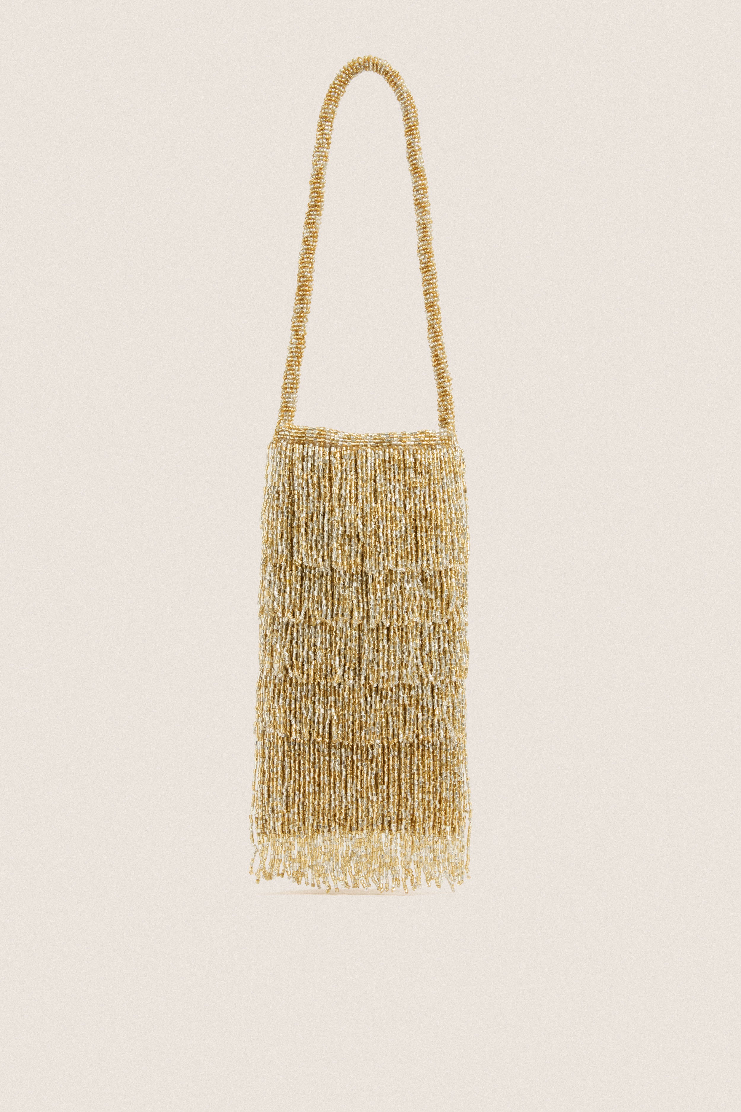 Gold Beaded Josephine Mini Bag | Tuckernuck Accessories