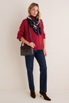 Brown Leather Stevie Crossbody