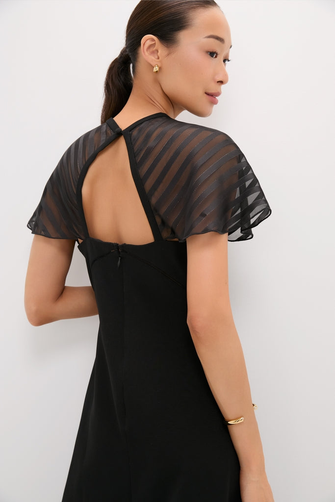 Black Crepe Annelise Dress | Tuckernuck