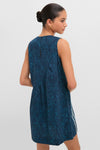 Indigo Mariner's Knot Clements Dress
