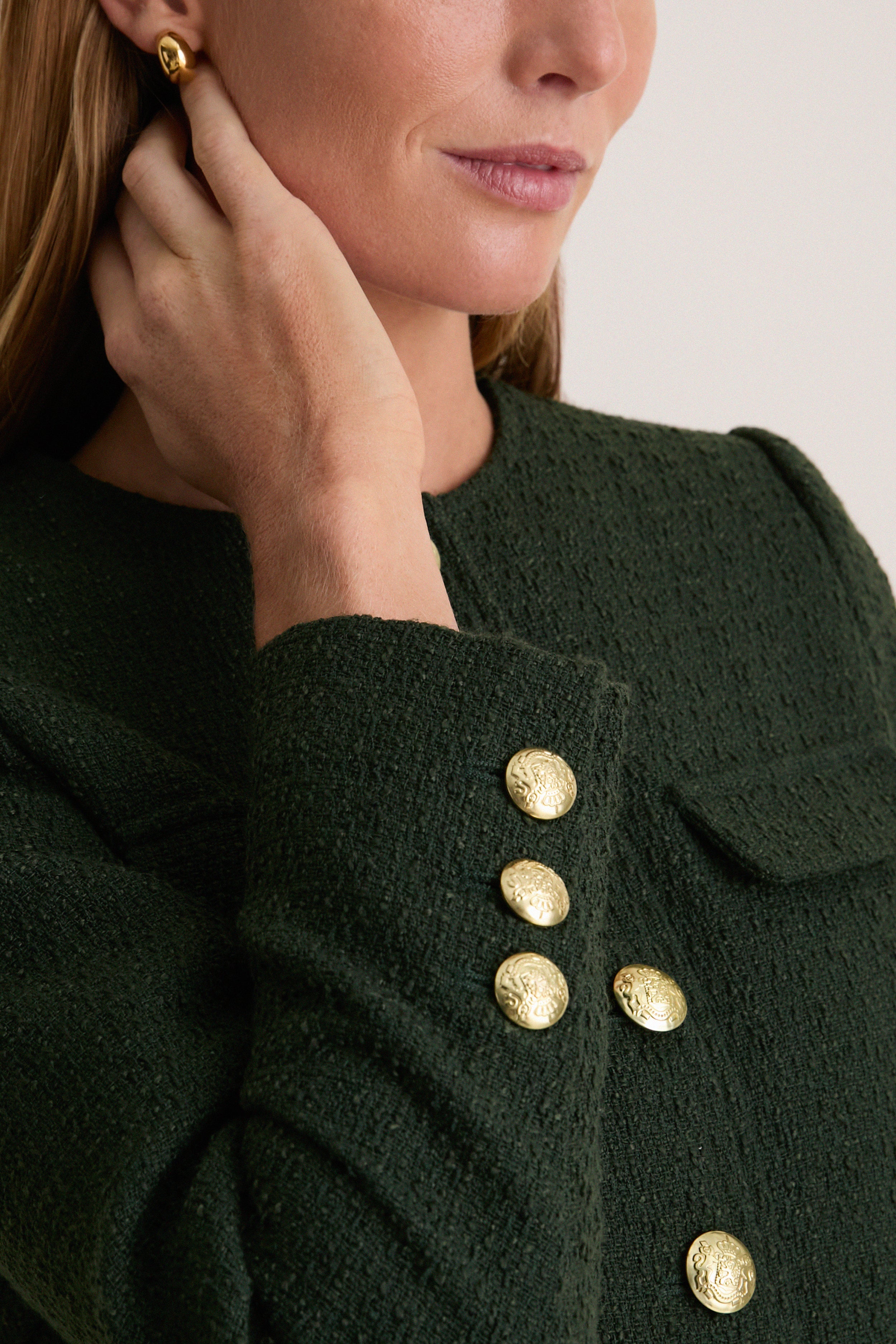 Olive Tweed Jennings Jacket | Pomander Place