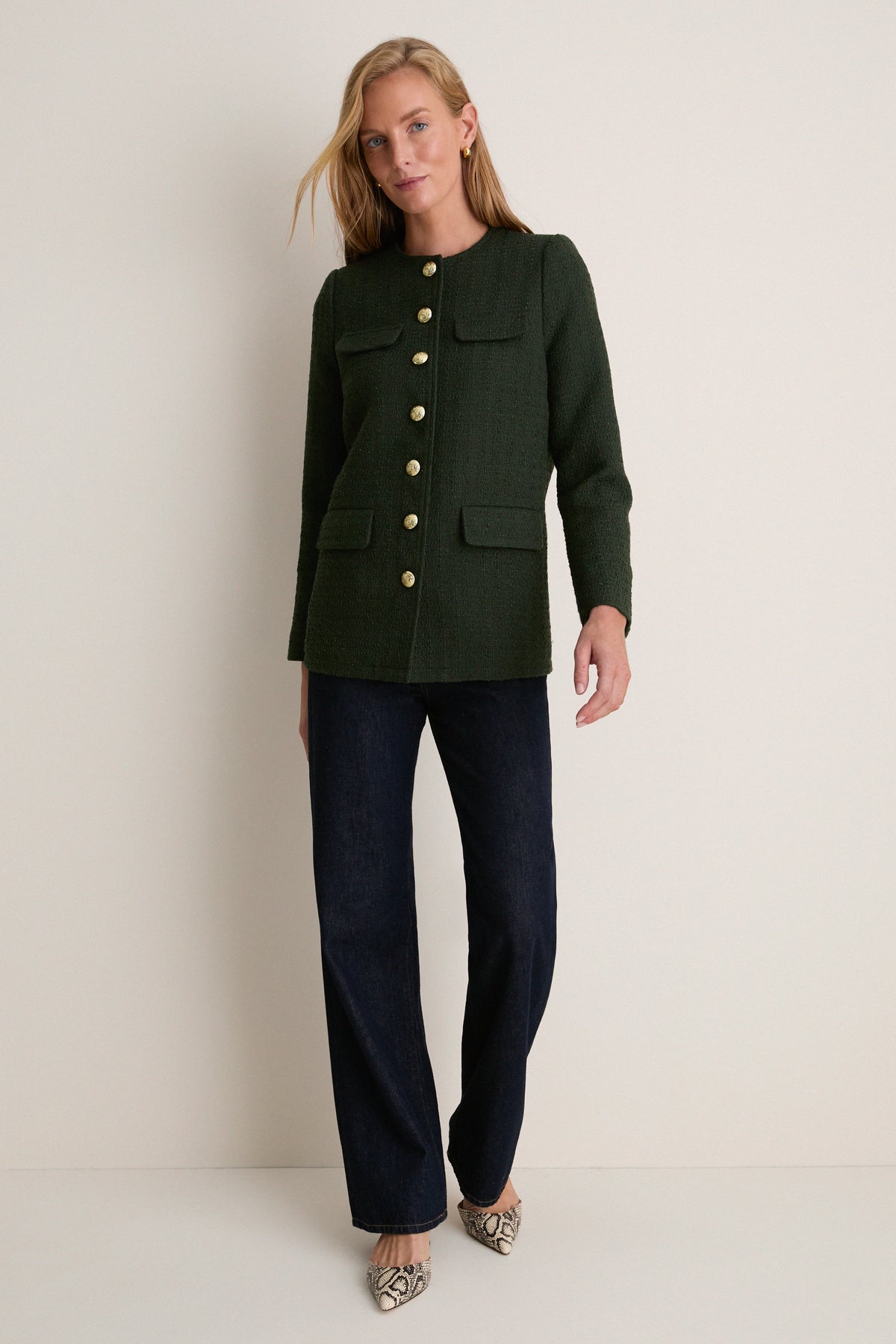 Olive Tweed Jennings Jacket