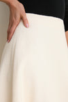 Cream Boucle Nicolette Skirt