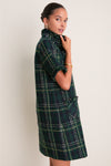 Green Tweed Ophelia Dress