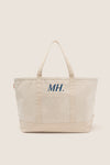 Natural Large Canvas Tote