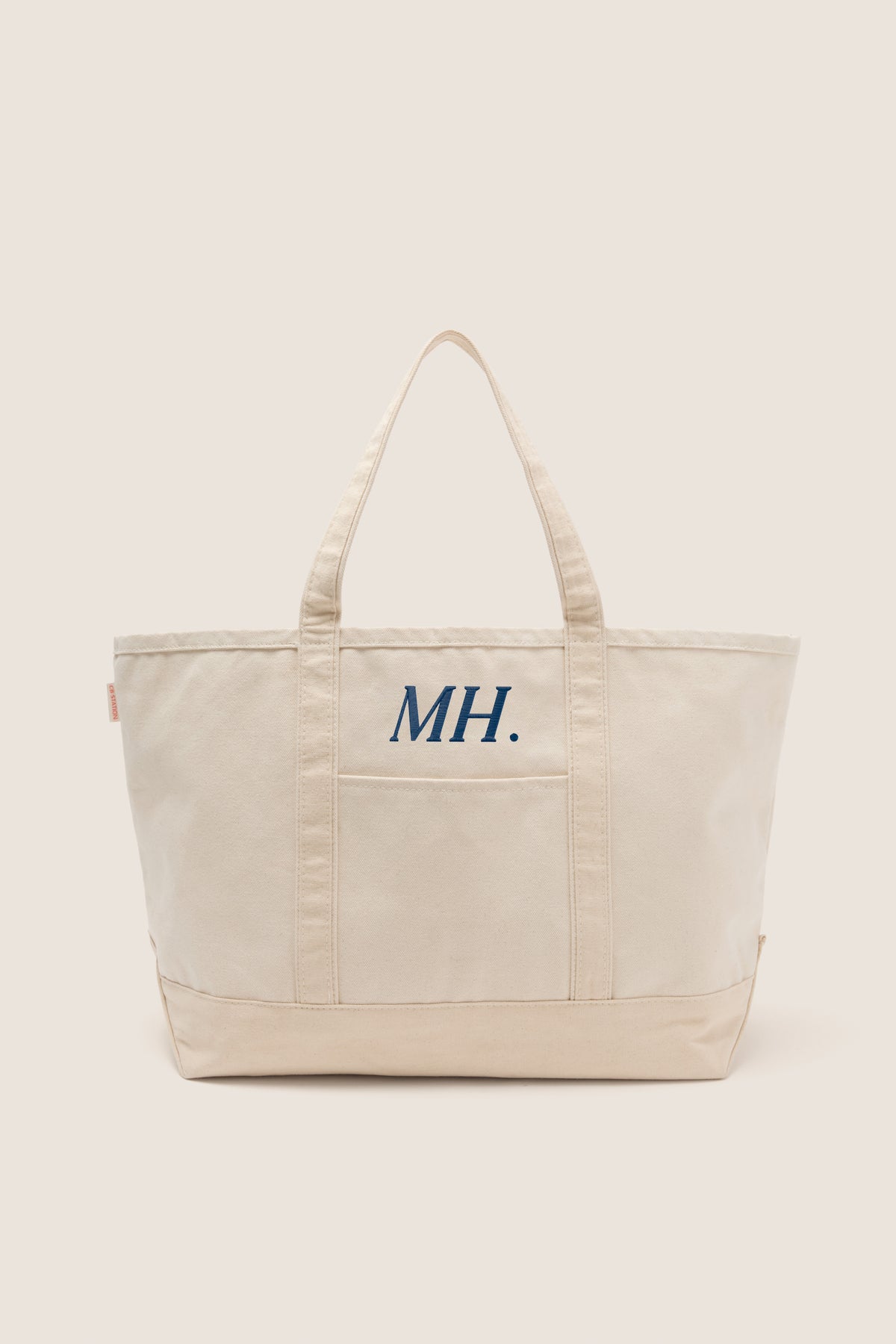Natural Large Canvas Tote