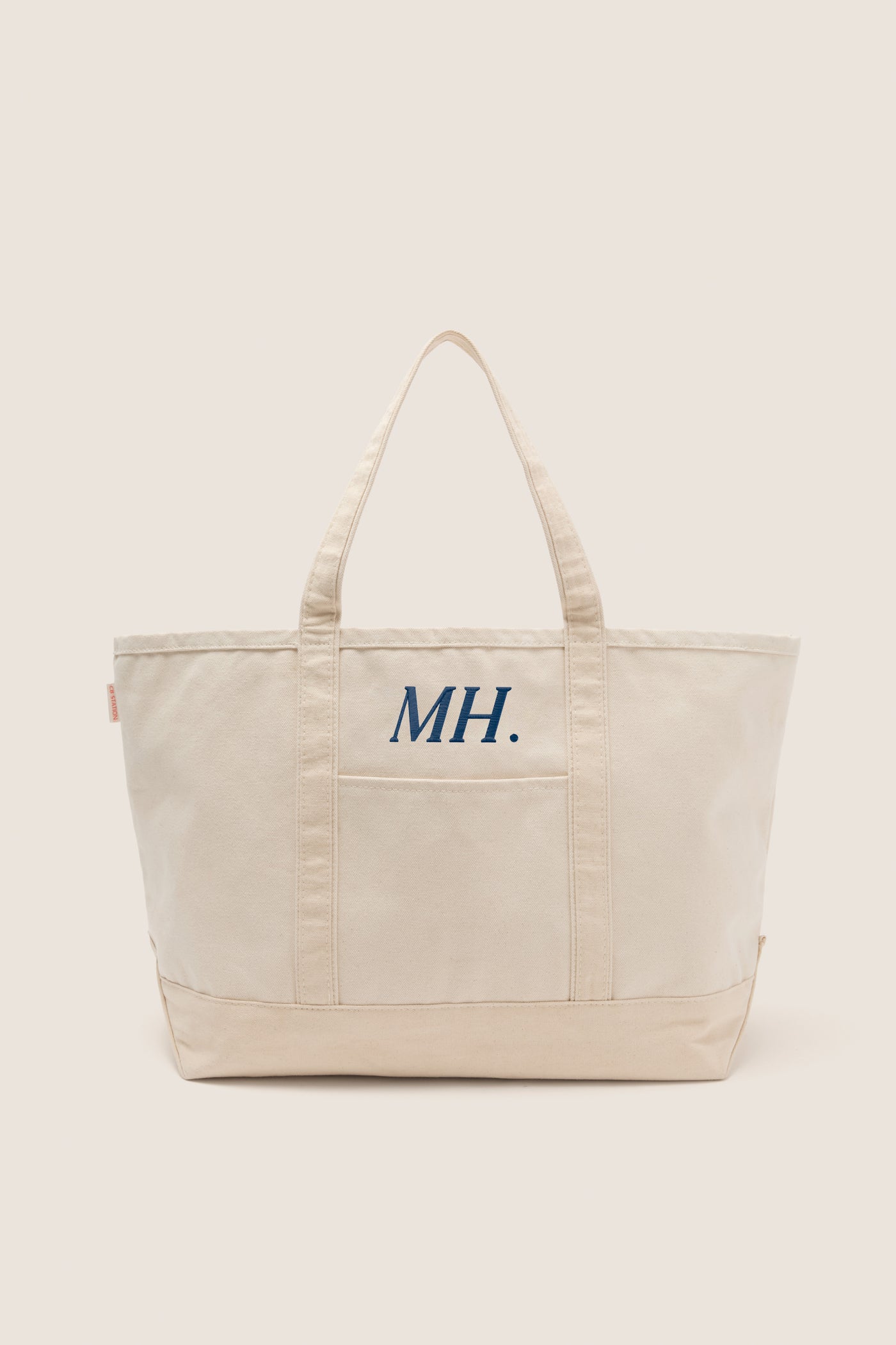 Natural Large Canvas Tote