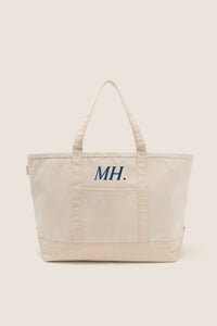 Natural Large Canvas Tote