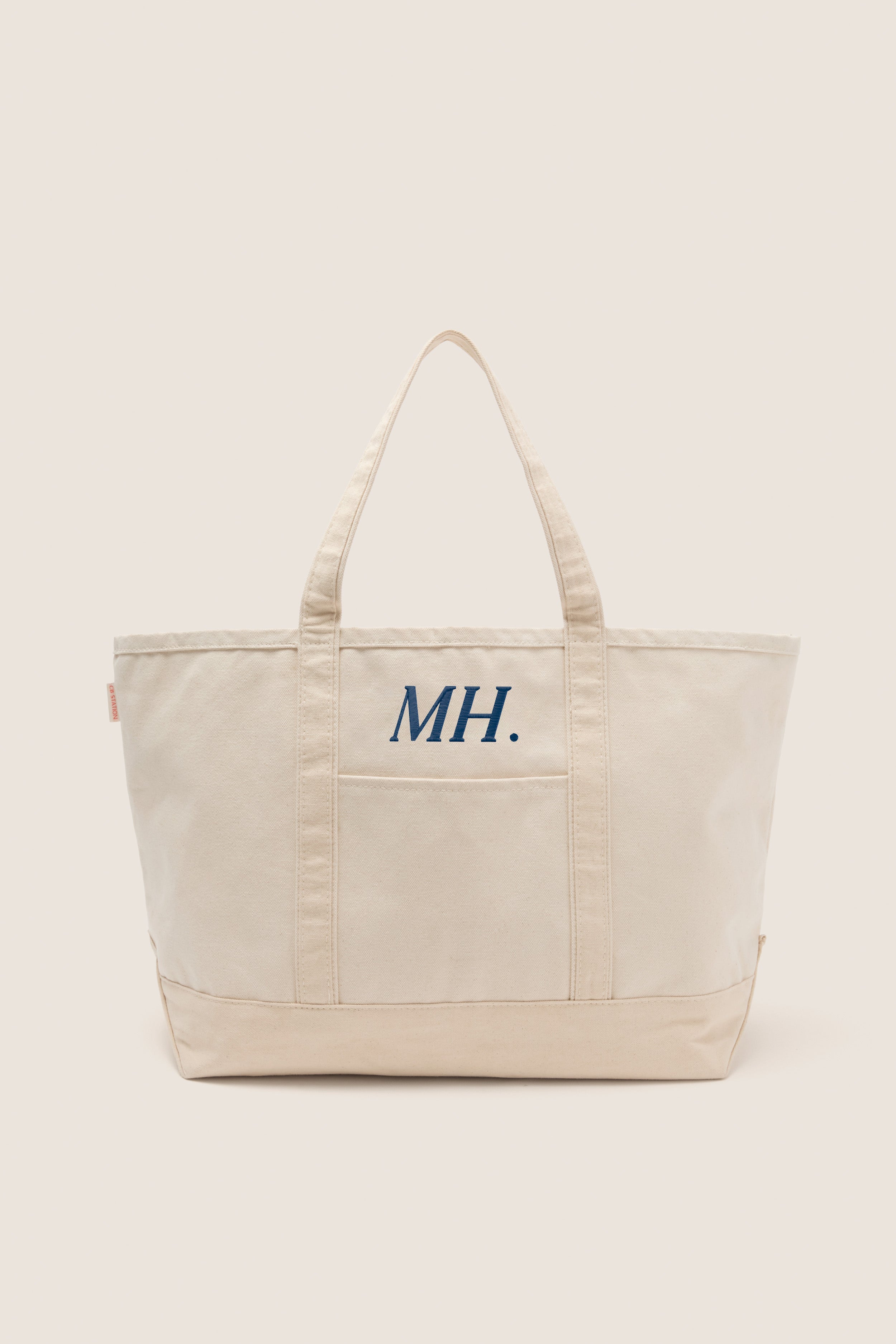 Natural Large Canvas Tote