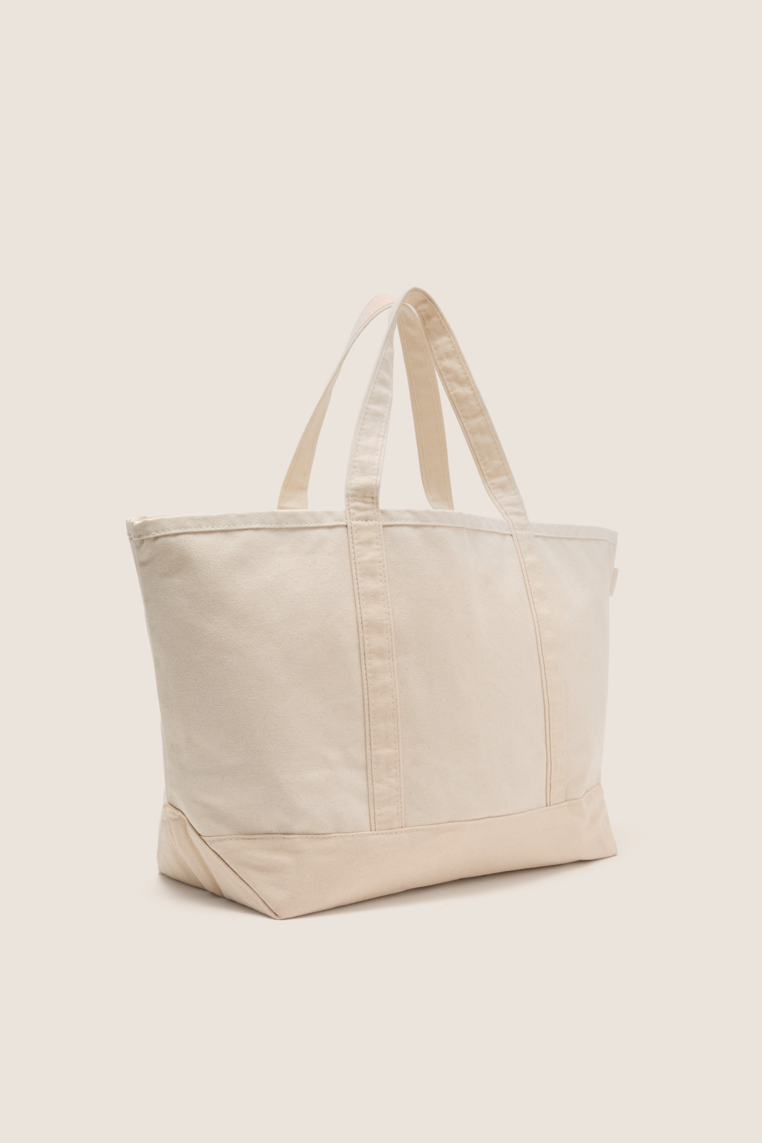 Natural Large Canvas Tote | CB Station