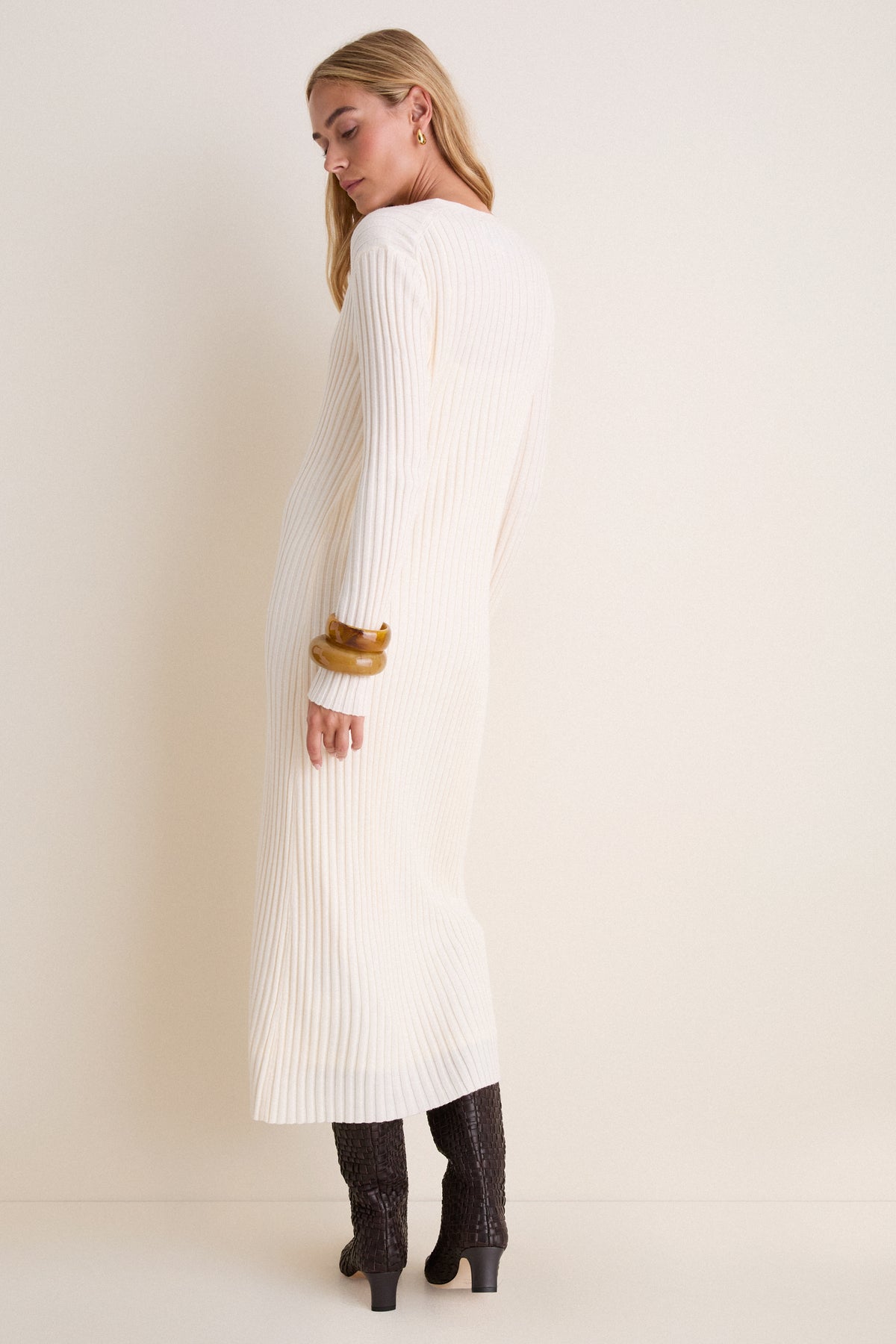 Ivory Callum Sweater Dress
