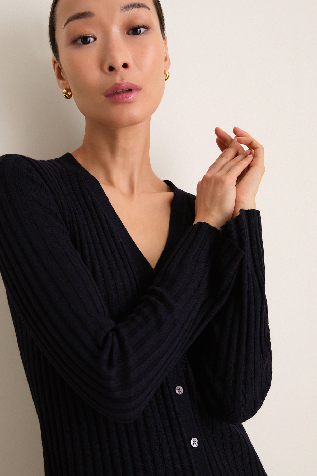 Navy Callum Sweater Dress