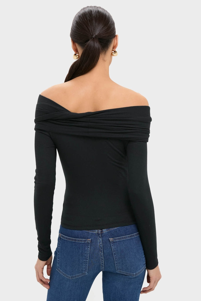 Noir Lyra Off Shoulder Top