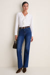 Coconut Ruffle Eileen Button Down Shirt