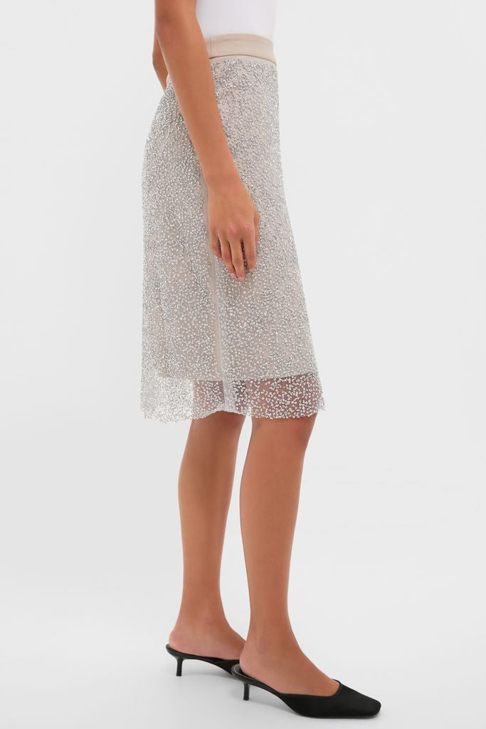 Blush Sparkle Belle Slip Skirt