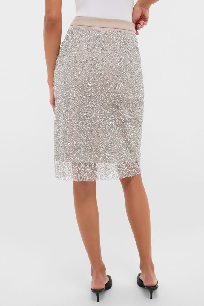 Blush Sparkle Belle Slip Skirt