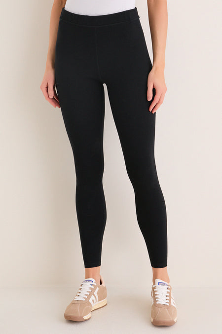 Black High Rise Compression September Leggings