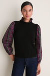 Tartan Ella Sweater Blouse