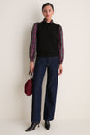 Tartan Ella Sweater Blouse
