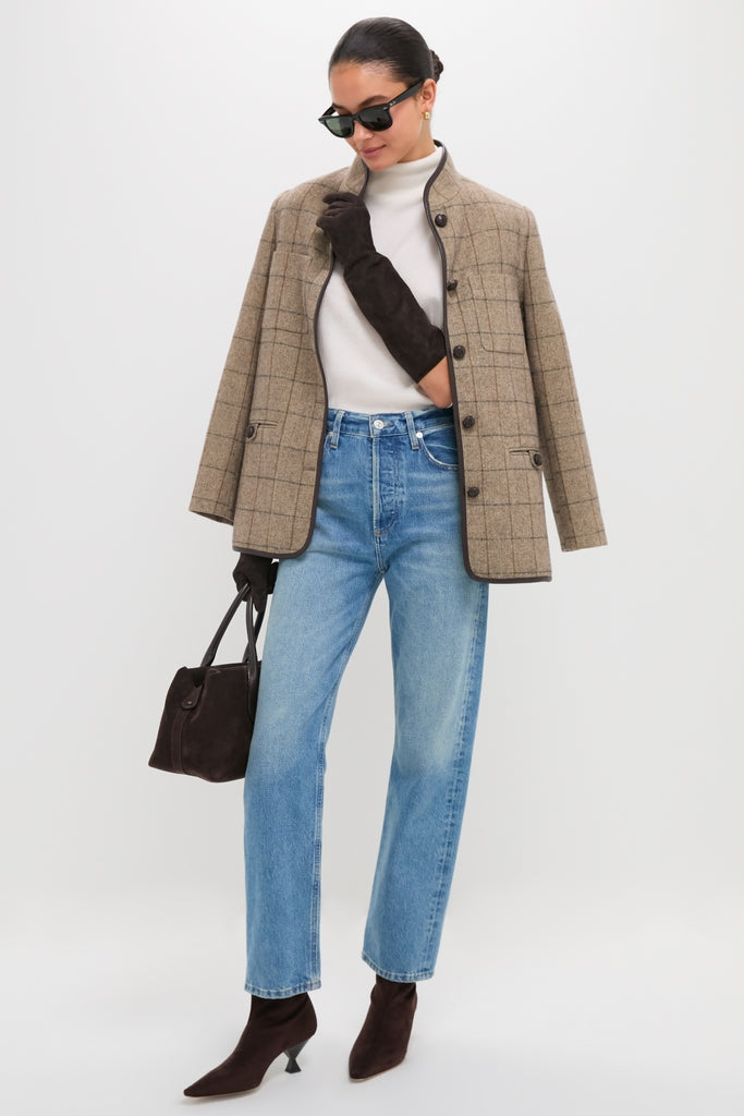 Demitasse Long Suede Gloves