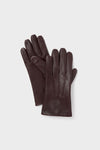 Windsor Wine Short Leather Gloves