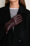 Windsor Wine Long Leather Gloves
