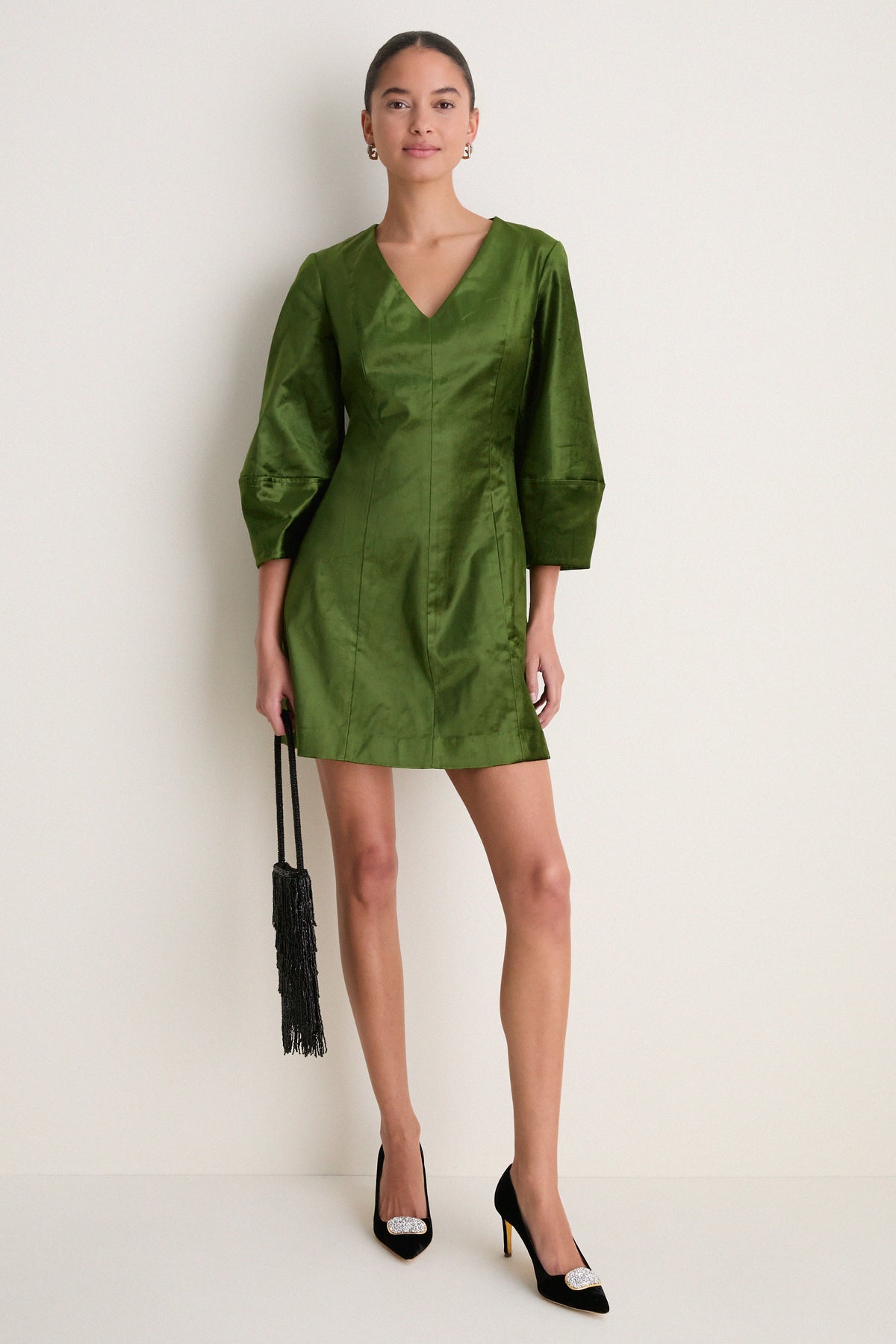 Green Velvet Mayson Dress