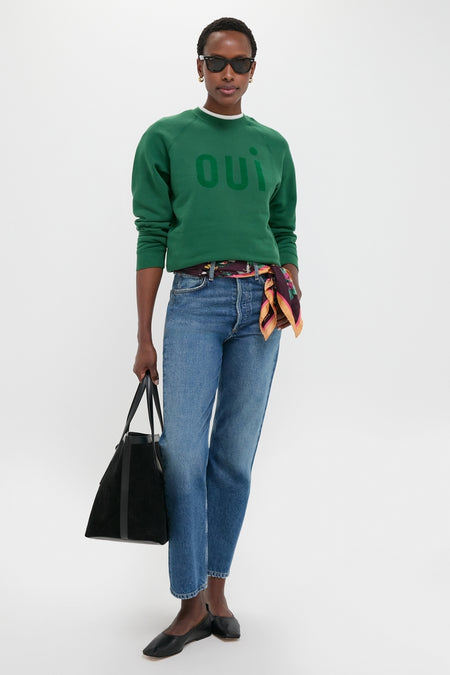 Evergreen Oui Sweatshirt