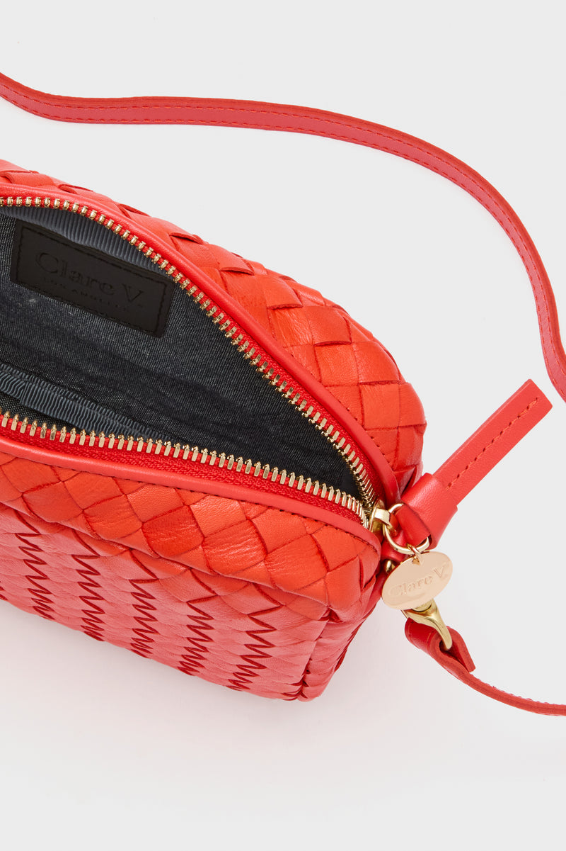 Bright Poppy Midi Sac