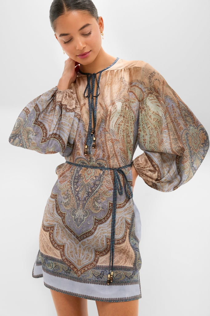 Tapestry Blue Multi Wanderlust Tunic | Zimmermann