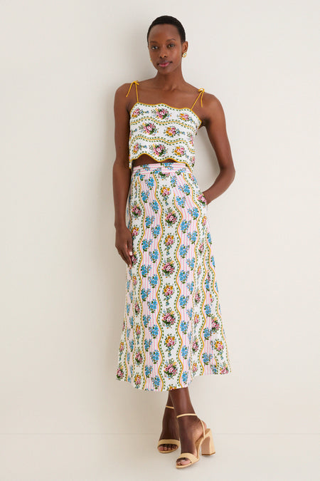 Vintage Bouquet Sicily Top