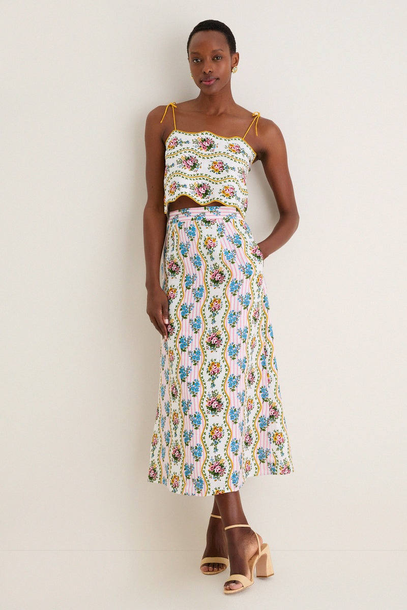 Vintage Bouquet Sicily Top