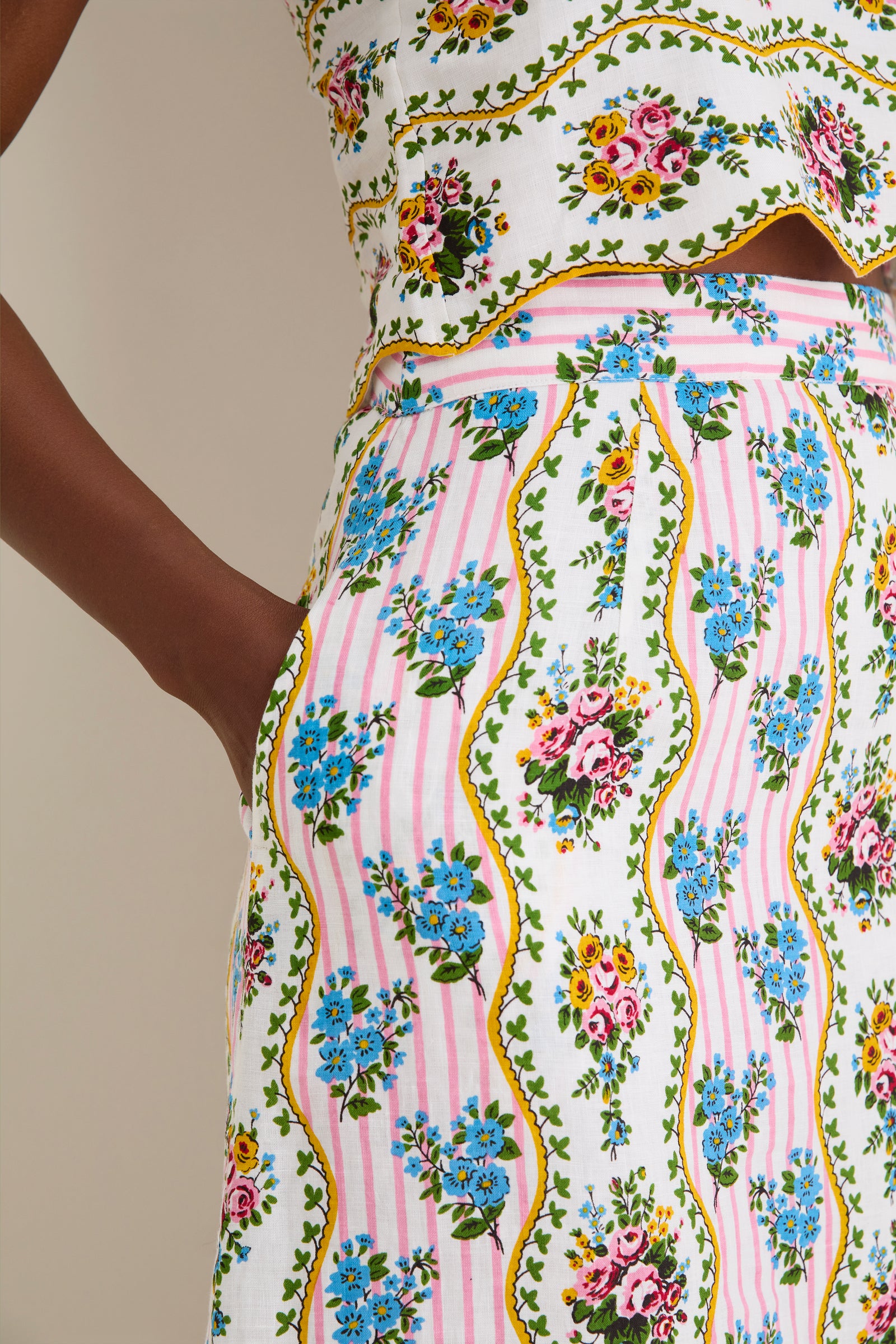 Vintage Bouquet Sicily Skirt