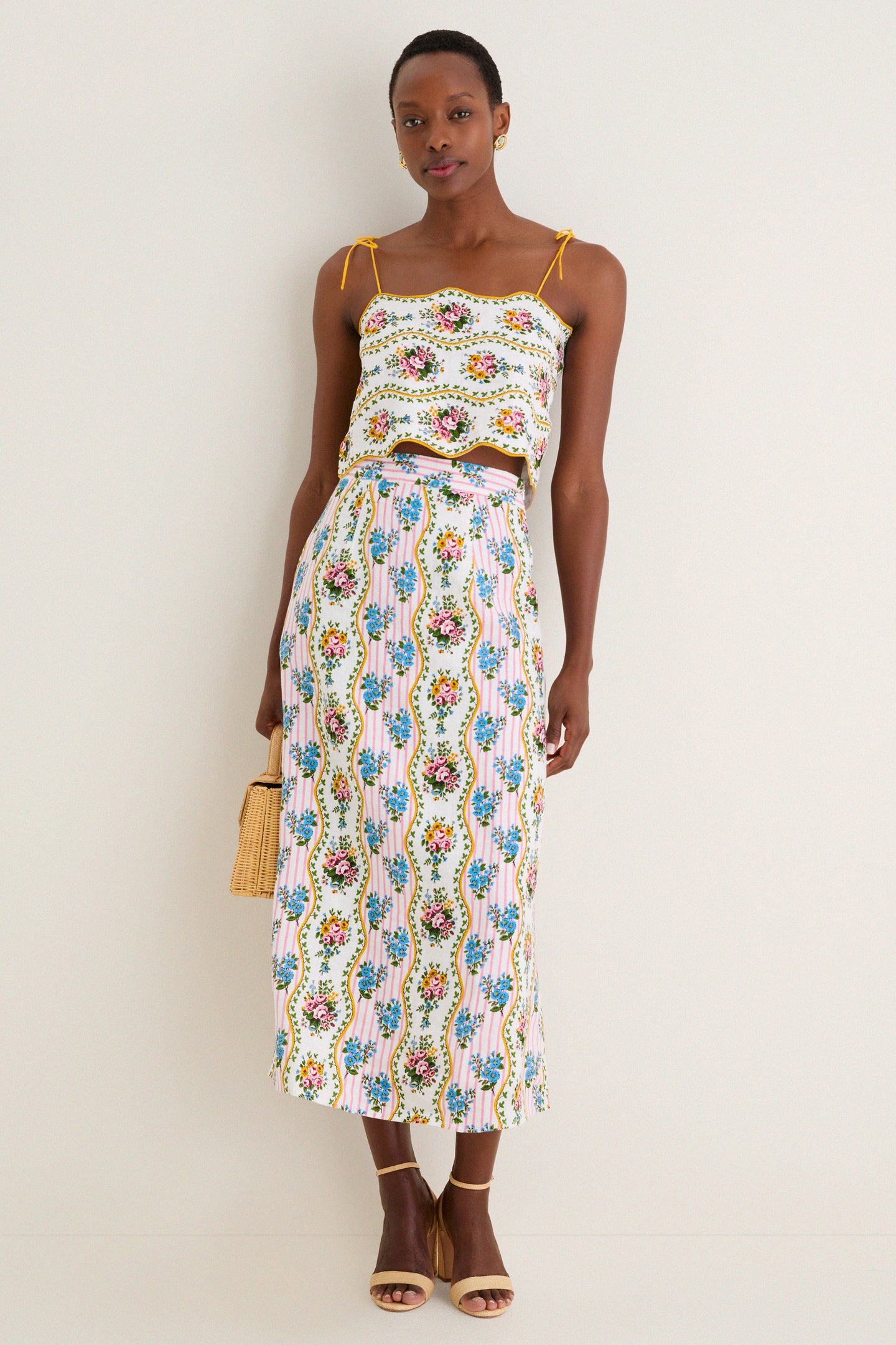 Vintage Bouquet Sicily Skirt