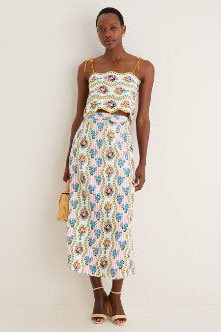 Vintage Bouquet Sicily Skirt