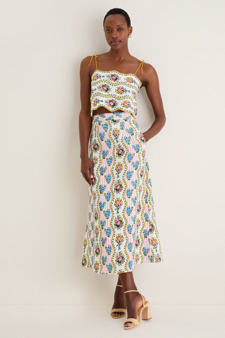 Vintage Bouquet Sicily Skirt
