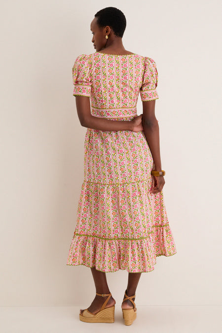 Moghul Border Evelyn Dress