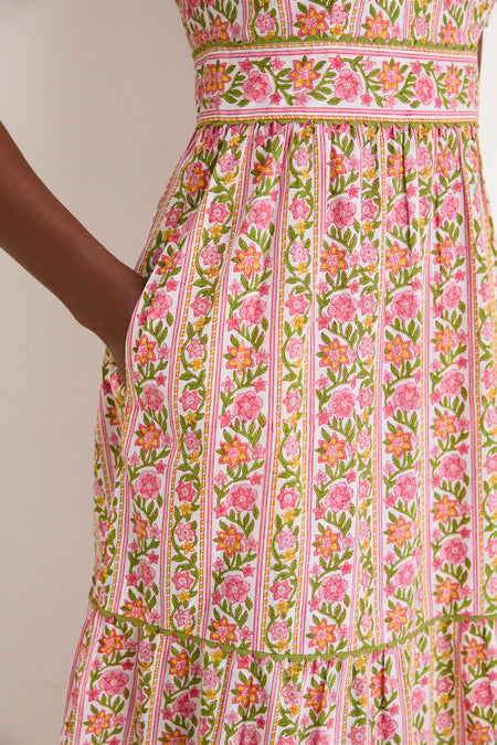 Moghul Border Evelyn Dress