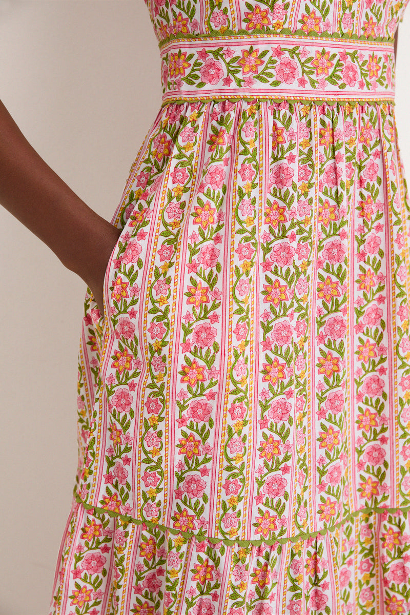 Moghul Border Evelyn Dress