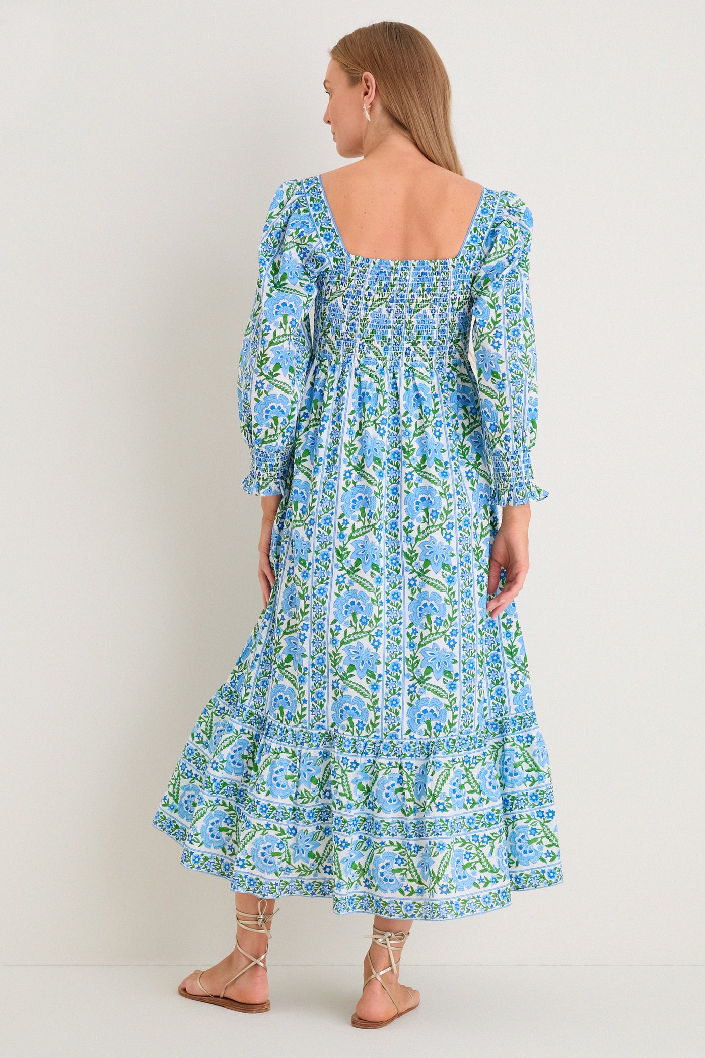 Sapphire Border Lucia Dress