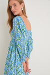 Sapphire Border Lucia Dress