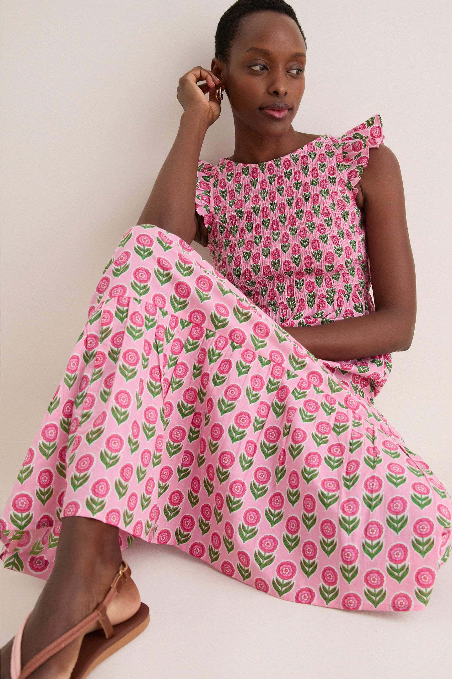 Marigold Blush David Bowie Dress